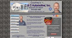 Desktop Screenshot of courtneysccauto.com
